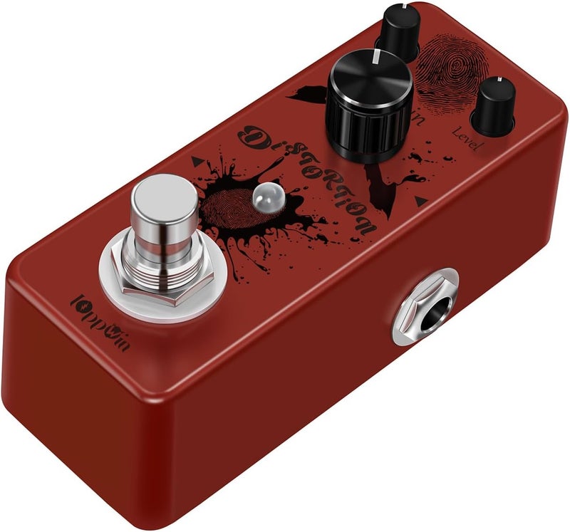 IOppWin BRITISH DIST Classic British Amplifier Distortion Pedal - High Gain, Metal Shell, True Bypass, Compact Design for Electric Guitar - Image 3